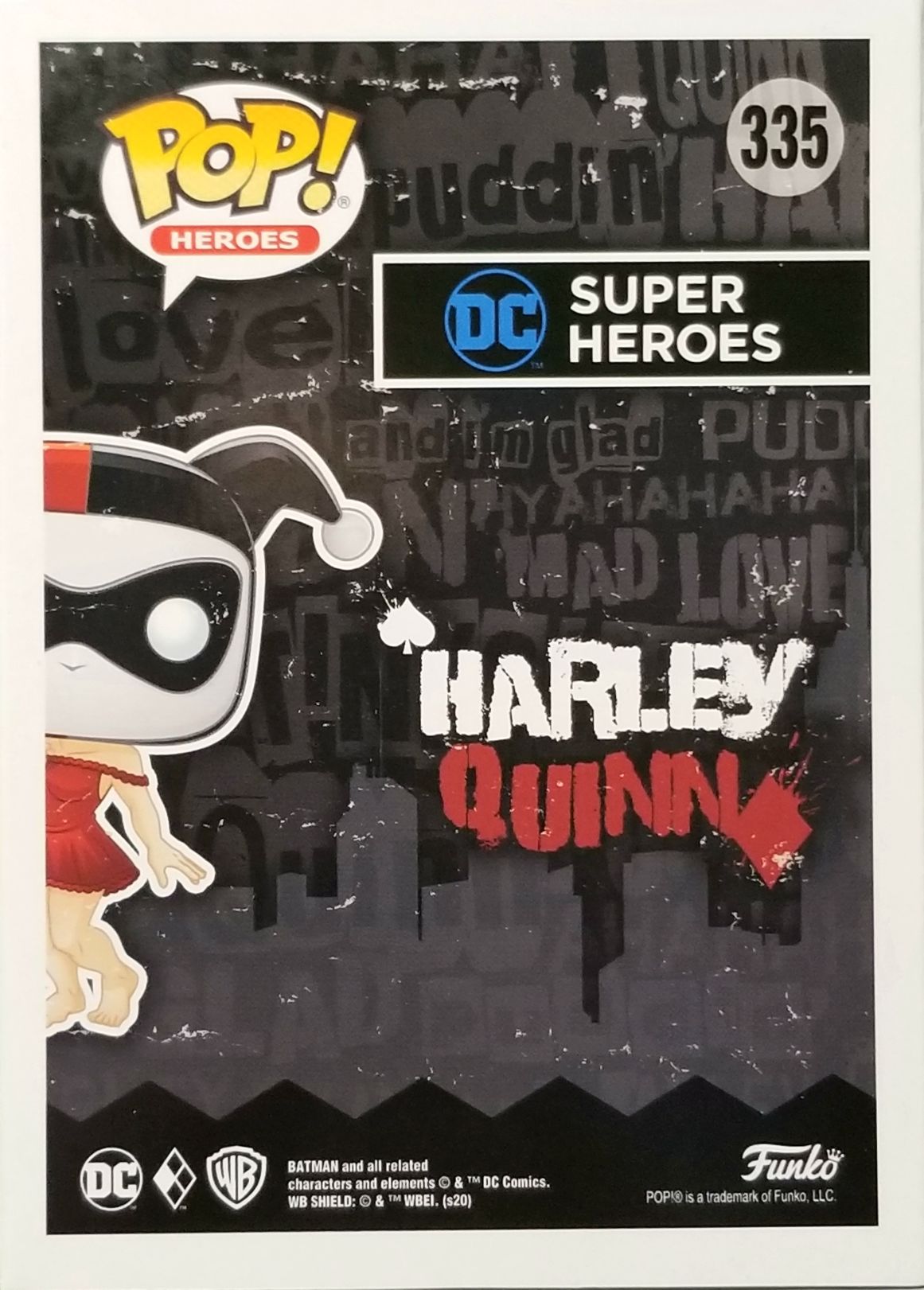 Funko Pop! DC Superheros: Mad Love Harley Quinn in bathing suit - Funko (The Batman Adventures: Mad Love) action figure collectible [Barcode 0889698476003] - Main Image 2
