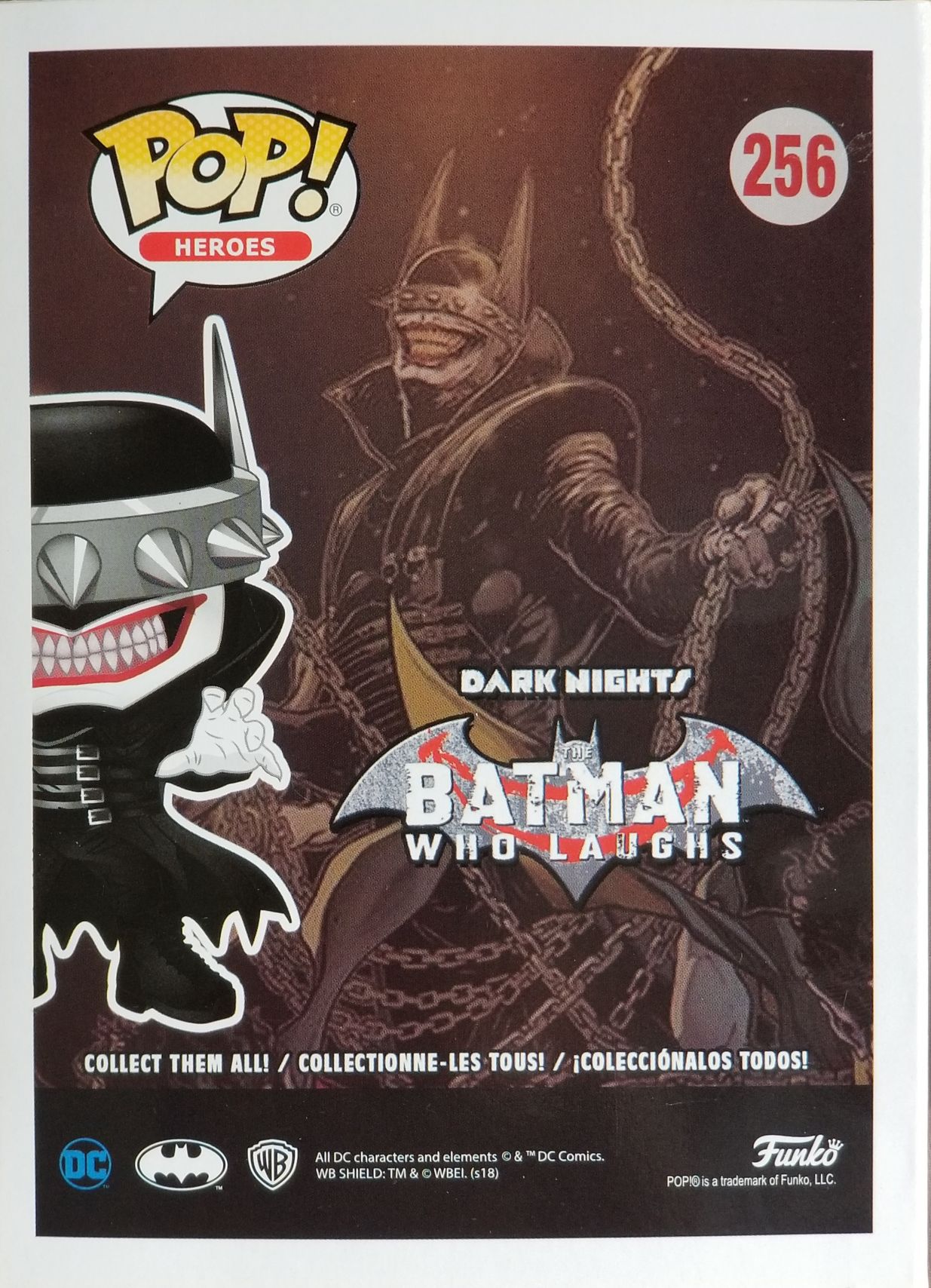 Funko Pop! DC Superheros: The Batman Who Laughs DC Superheros - Funko (The Batman Who Laughs) action figure collectible [Barcode 0889698346986] - Main Image 2