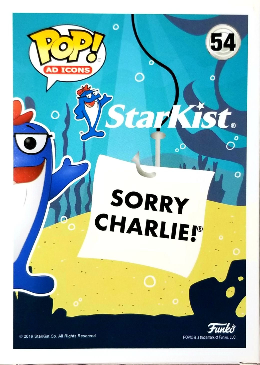 Funko Pop! Icons: Starkist - Charlie the Tuna - Funko (Icon Series) action figure collectible [Barcode 0889698438537] - Main Image 2