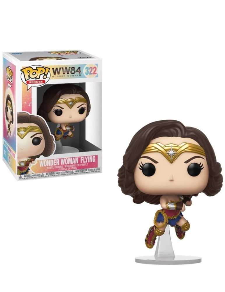 Funko Pop! Movies: WW84 Wonder Woman Flying - Funko (Wonder Woman 1984) action figure collectible [Barcode 0889698473736] - Main Image 4