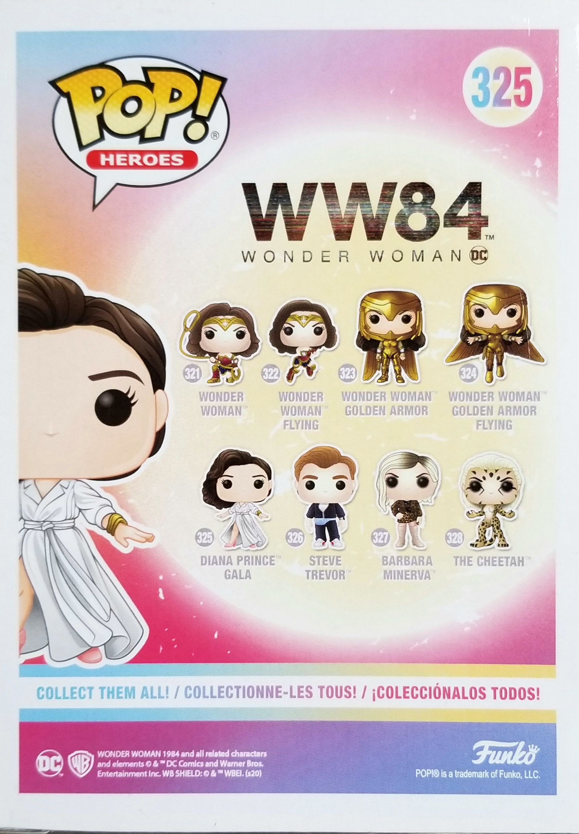 Funko Pop! Movies: WW84 Diana Prince Gala - Funko (Wonder Woman 1984) action figure collectible [Barcode 0889698466646] - Main Image 2