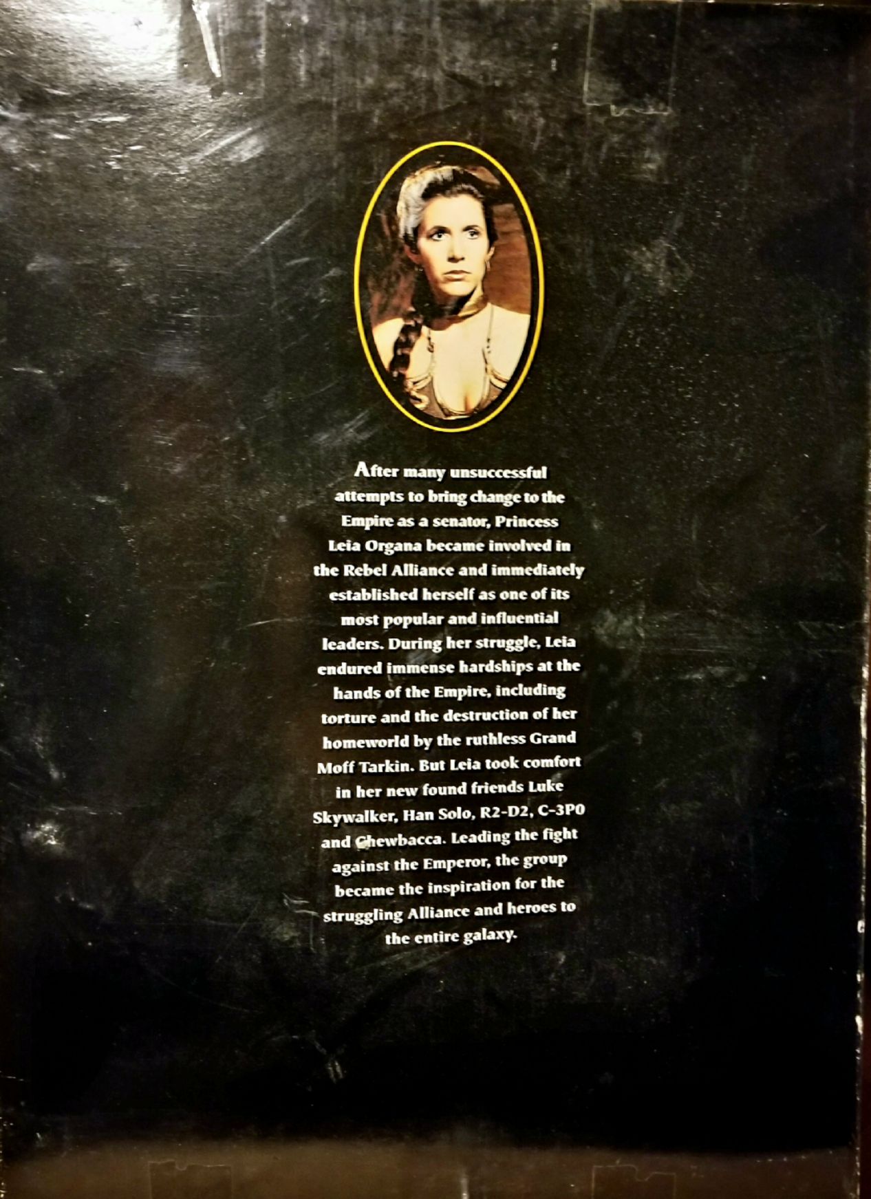 Collector Series Star Wars 12 inch Slave Leia & R2-D2 ROTJ - Kenner/Hasbro (Star Wars Episode VI Return Of The Jedi) action figure collectible - Main Image 2