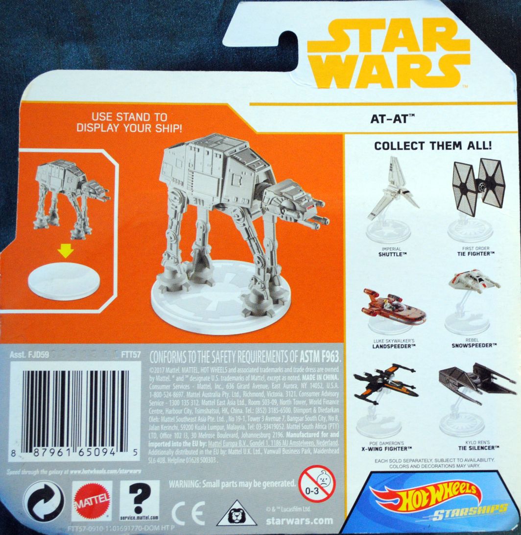 Hot Wheels Star Wars Vehicle AT-AT SOLO: ESB - Hot Wheels by Mattel (Star Wars Hot Wheels) action figure collectible [Barcode 887961650945] - Main Image 2
