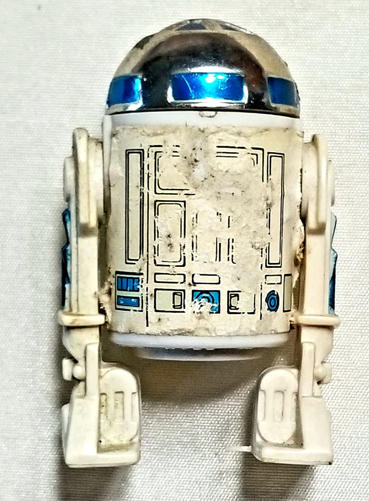 A New Hope 3.75 Figure Original Artoo Detoo (R2-D2) Star Wars ANH - Kenner (Star wars A New Hope) action figure collectible - Main Image 2