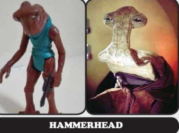 Hammerhead (Star Wars Vintage) - Kenner (Star Wars Vintage) action figure collectible - Main Image 3