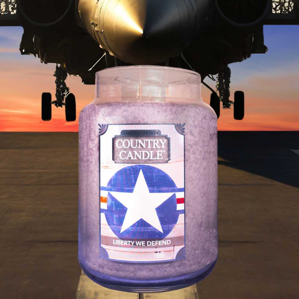 CANDLE: USA Military Country Candle Liberty We Defend 2019 Kringle  - Country Candle (USA Candles) action figure collectible - Main Image 3
