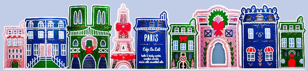CANDLE: Christmas Bath and Bodyworks Paris - Cafe au Lait 2019 - Bath & Bodyworks Candle (Christmas Candle) action figure collectible - Main Image 3