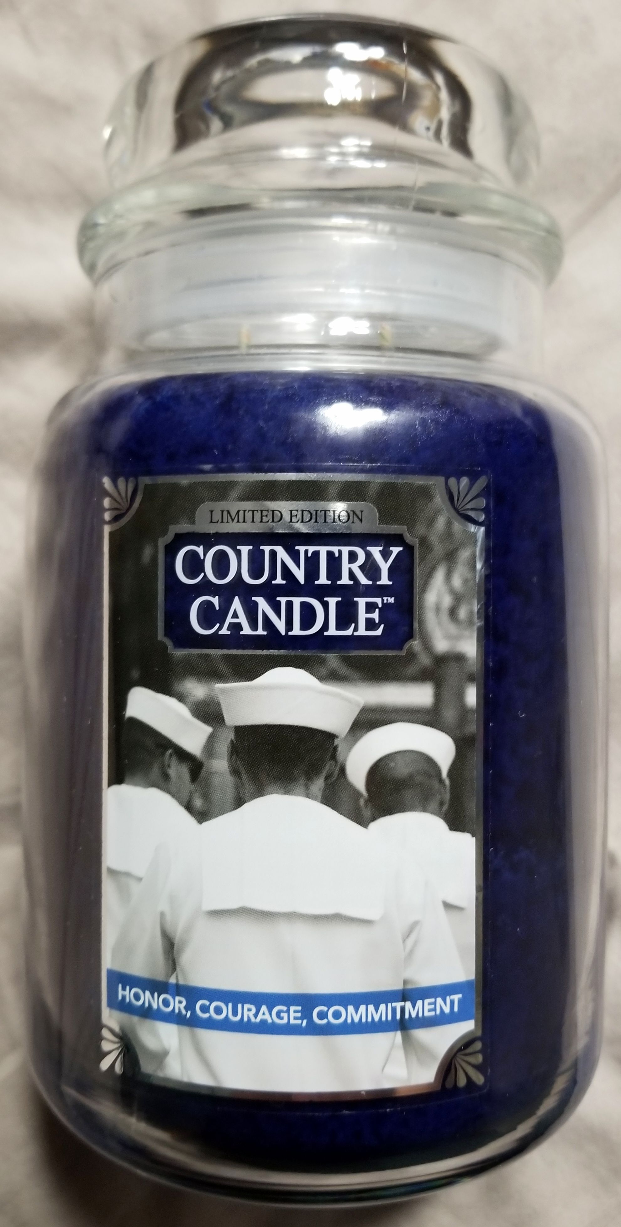 CANDLE: USA Military Country Candle Honor, Courage, Commitment 2019 - Country Candle (USA Candles) action figure collectible [Barcode 846853064147] - Main Image 1