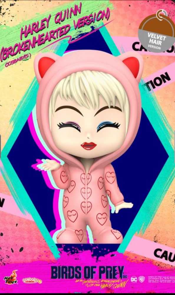 Hot Toys Cosbaby The Birds of Prey- Harley Quinn (Broken Hearted Version) - Hot Toys (Birds of Prey (and the Fantabulous Emancipation of One Harley Quinn)) action figure collectible [Barcode 4895228603074] - Main Image 3