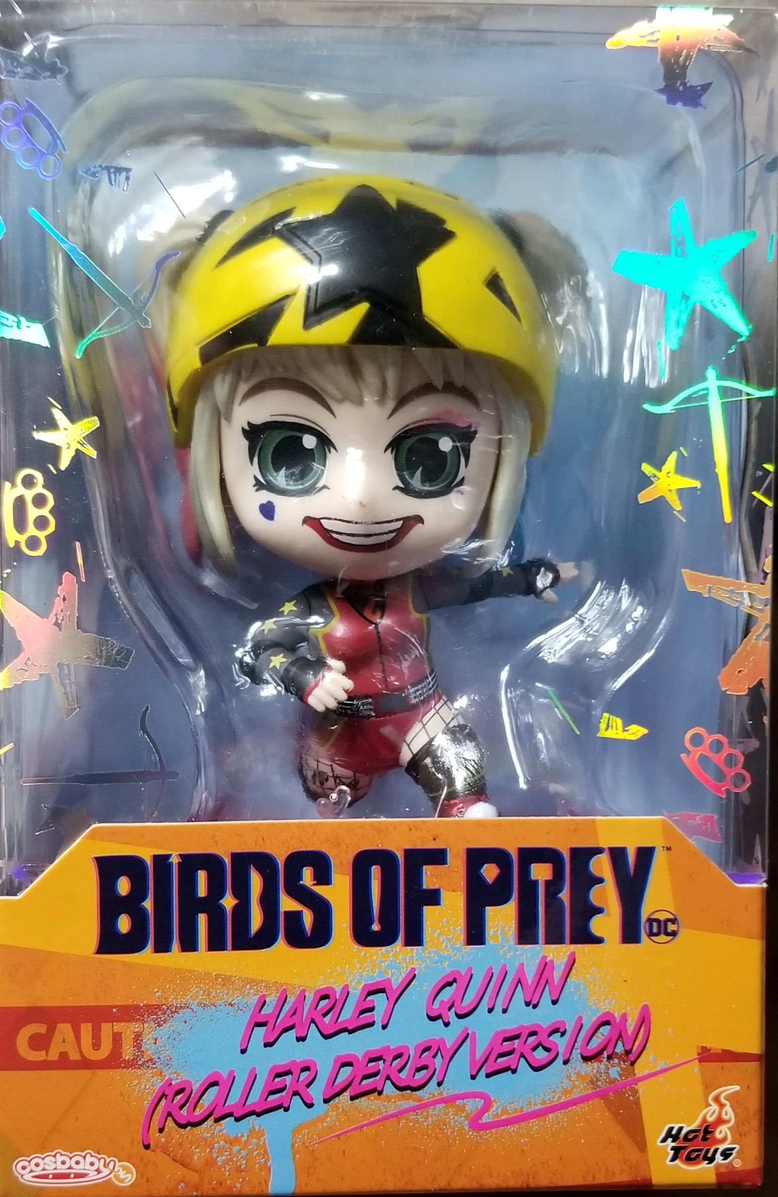 Hot Toys Cosbaby The Birds of Prey- Harley Quinn (Roller Derby Version) - Hot Toys (Birds of Prey (and the Fantabulous Emancipation of One Harley Quinn)) action figure collectible [Barcode 4895228603081] - Main Image 1