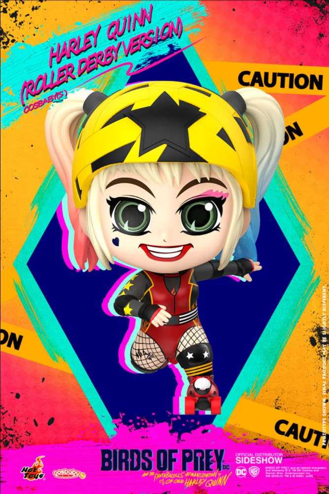 Hot Toys Cosbaby The Birds of Prey- Harley Quinn (Roller Derby Version) - Hot Toys (Birds of Prey (and the Fantabulous Emancipation of One Harley Quinn)) action figure collectible [Barcode 4895228603081] - Main Image 4