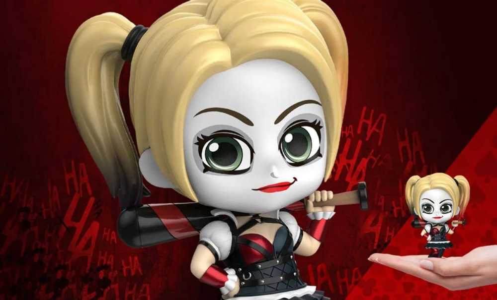 Hot Toys Cosbaby Harley Quinn Batman Arkham Knight - Hot Toys (Batman Arkham Knight) action figure collectible [Barcode 4895228602305] - Main Image 3