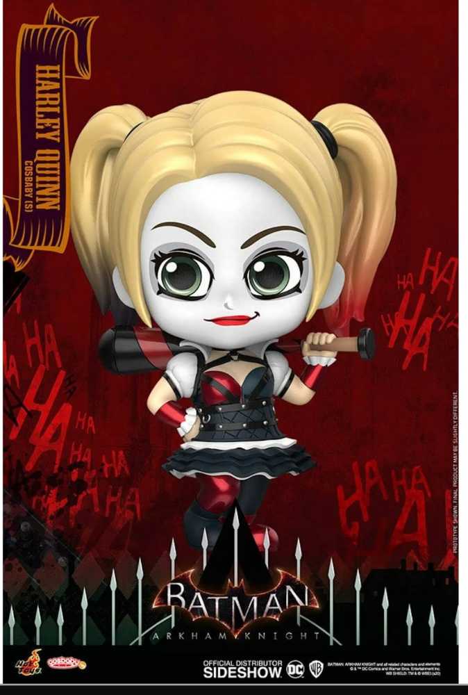 Hot Toys Cosbaby Harley Quinn Batman Arkham Knight - Hot Toys (Batman Arkham Knight) action figure collectible [Barcode 4895228602305] - Main Image 4