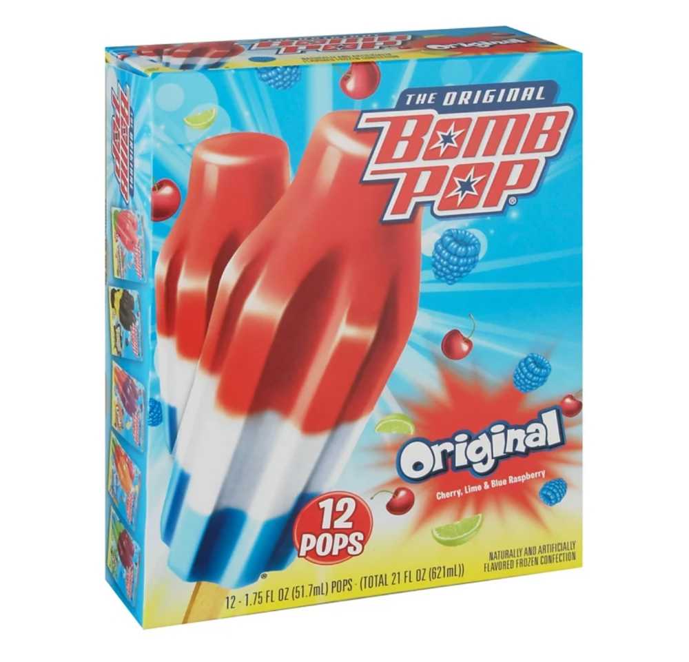 CANDLE: USA Patriotic Goose Creek Candle Red Red & Blue Rocket Popsicle 3 Wick 2020 - Goose Creek Candle (USA Candles) action figure collectible - Main Image 4