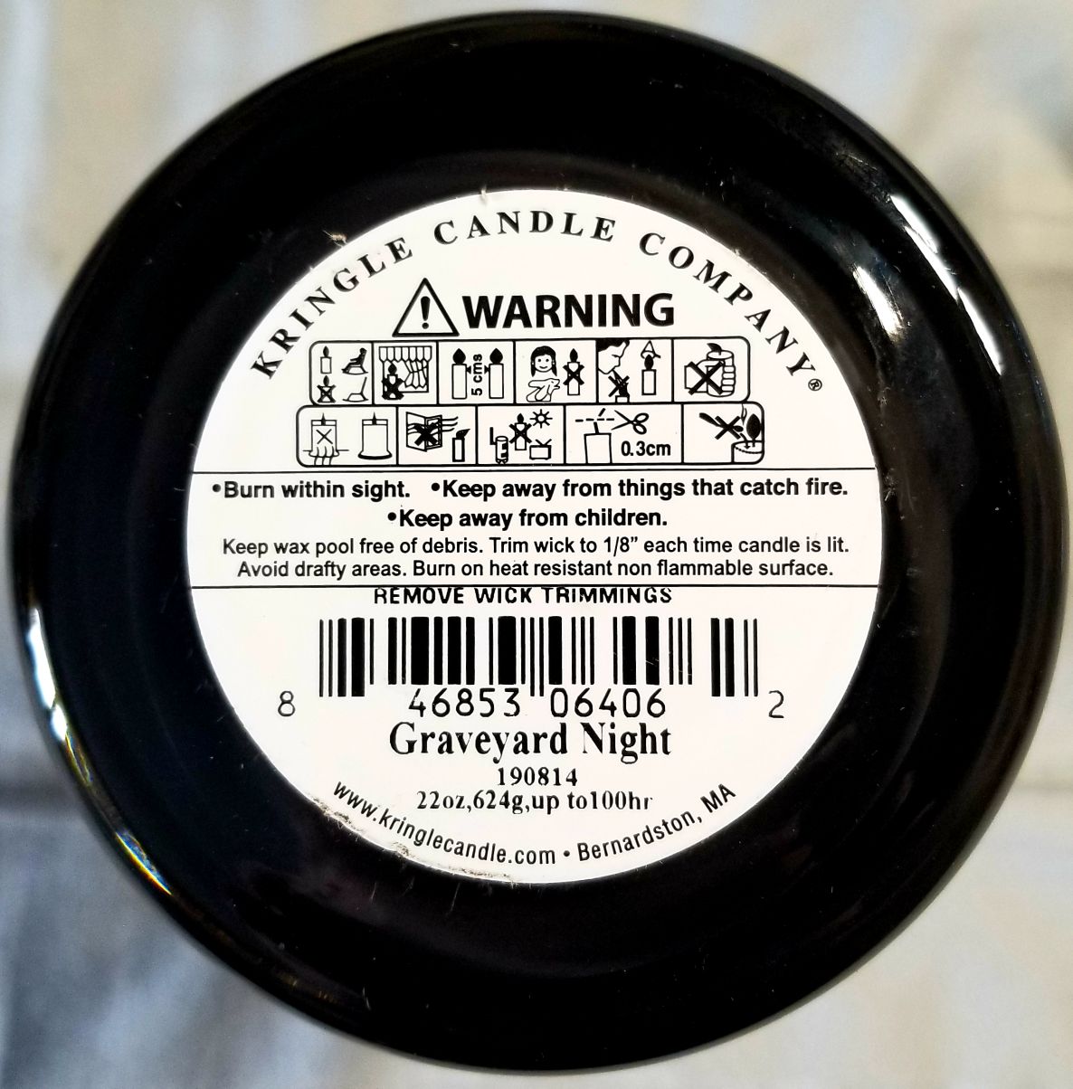 CANDLE: Halloween Kringle Graveyard Night 2019 - Kringle Candle (Halloween Candle) action figure collectible [Barcode 846853064062] - Main Image 2