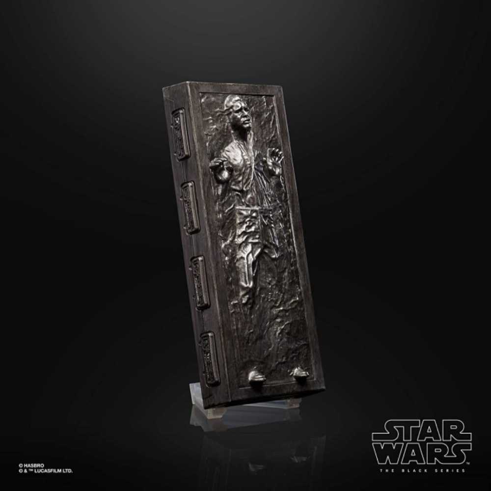 Black Series Han Solo (Carbonite)  40th Anniversary ESB - Hasbro (Empire Strikes Back 40th Anniversary) action figure collectible [Barcode 1040963734436] - Main Image 3