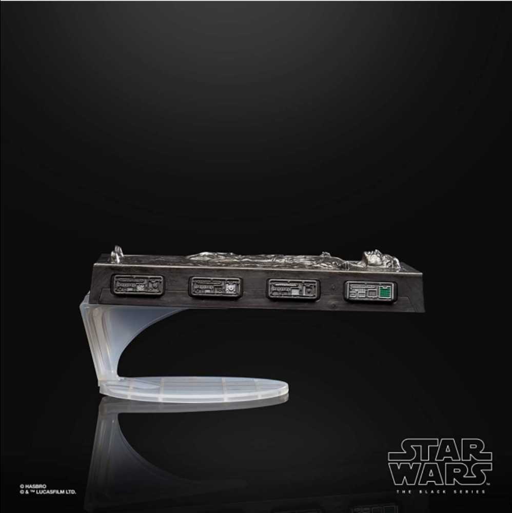 Black Series Han Solo (Carbonite)  40th Anniversary ESB - Hasbro (Empire Strikes Back 40th Anniversary) action figure collectible [Barcode 1040963734436] - Main Image 4