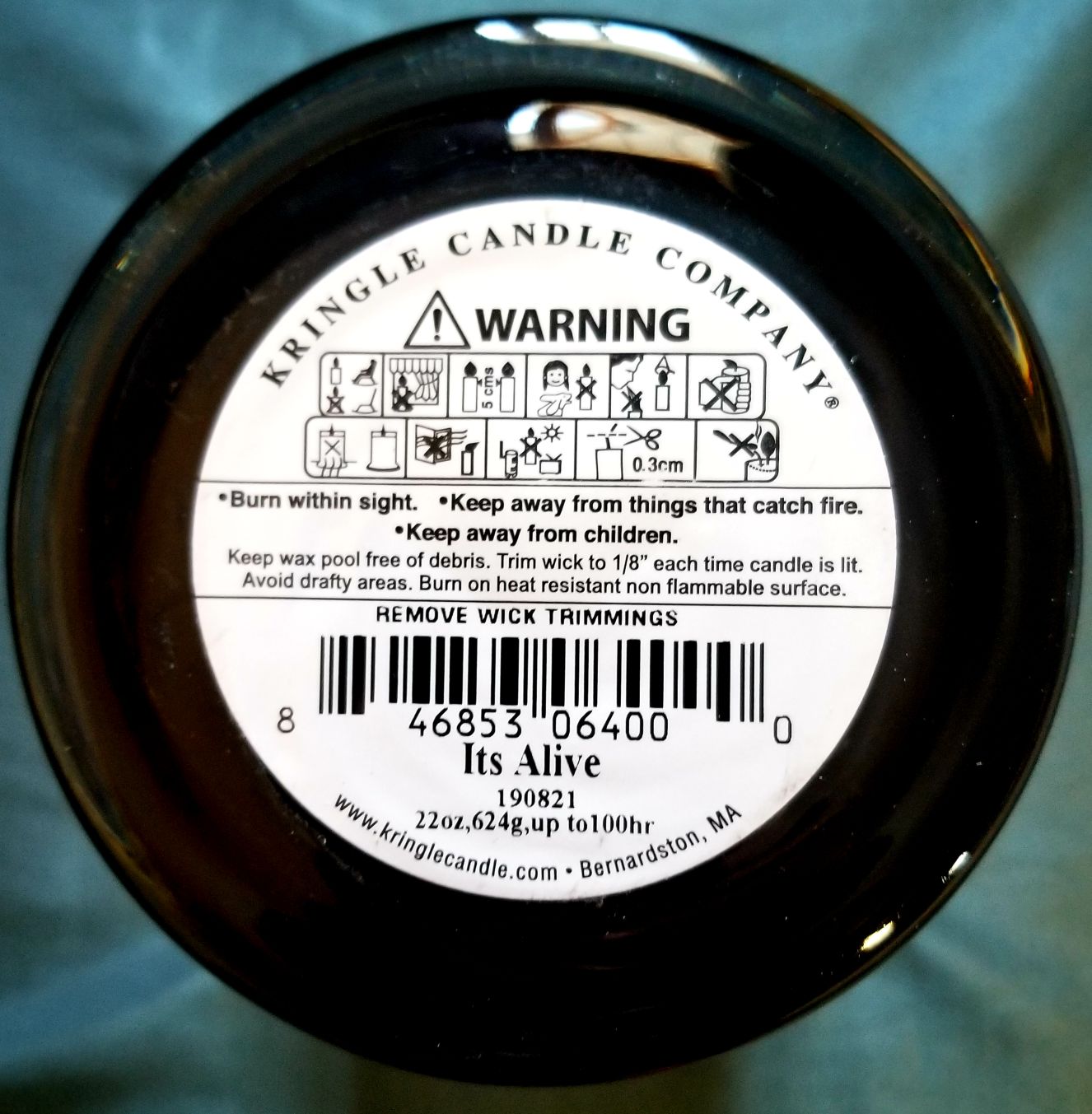 CANDLE: Halloween Kringle It’s Alive 2019 - Kringle Candle (Halloween Candle) action figure collectible [Barcode 846853064000] - Main Image 2