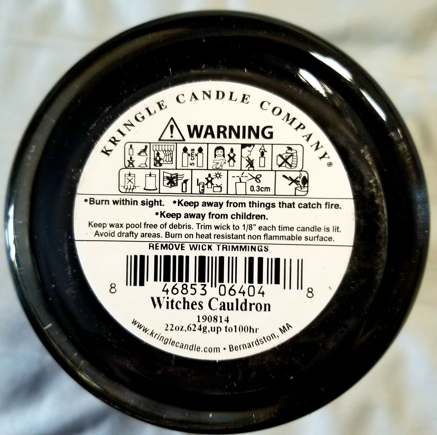 CANDLE: Halloween Kringle Witches Cauldron 2019 - Kringle Candle (Halloween Candle) action figure collectible [Barcode 846853064048] - Main Image 2