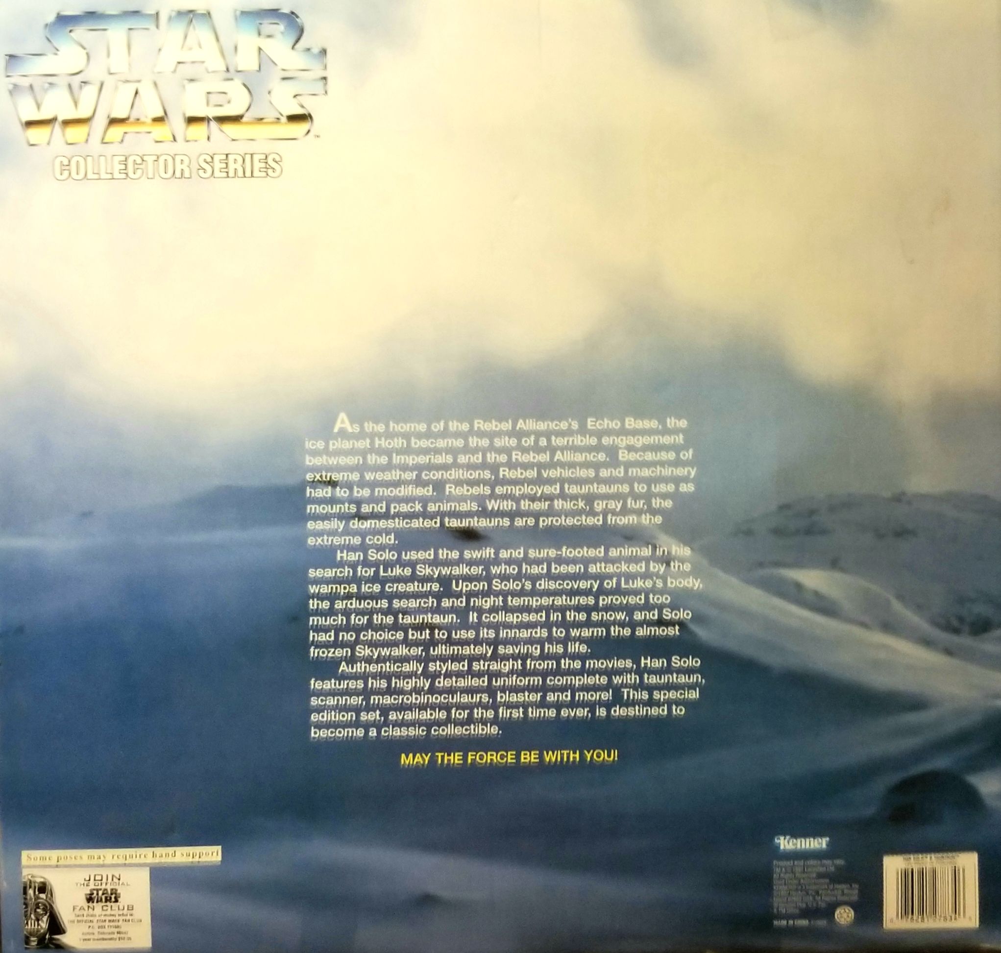 12” Han Solo & TaunTaun - Kenner/ Hasbro (Star Wars Episode V The Empire Strikes Back) action figure collectible - Main Image 2