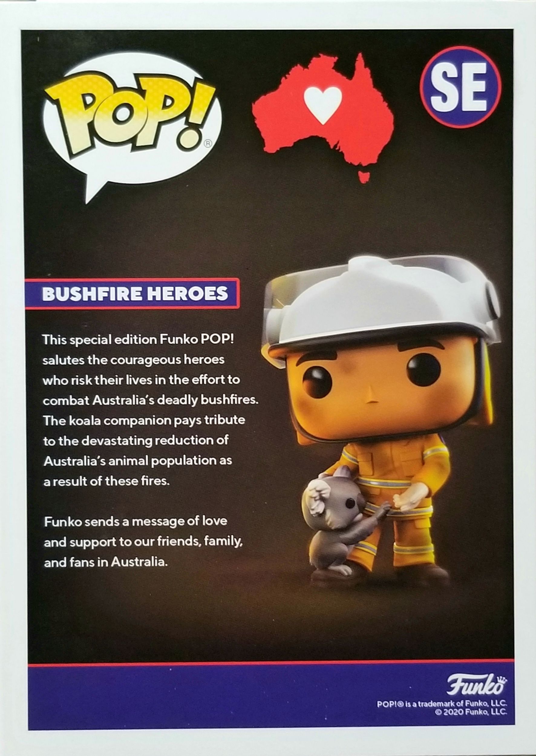 Funko Pop! Special Edition: Bushfire Heroes - Funko (Animal Conservation) action figure collectible - Main Image 2