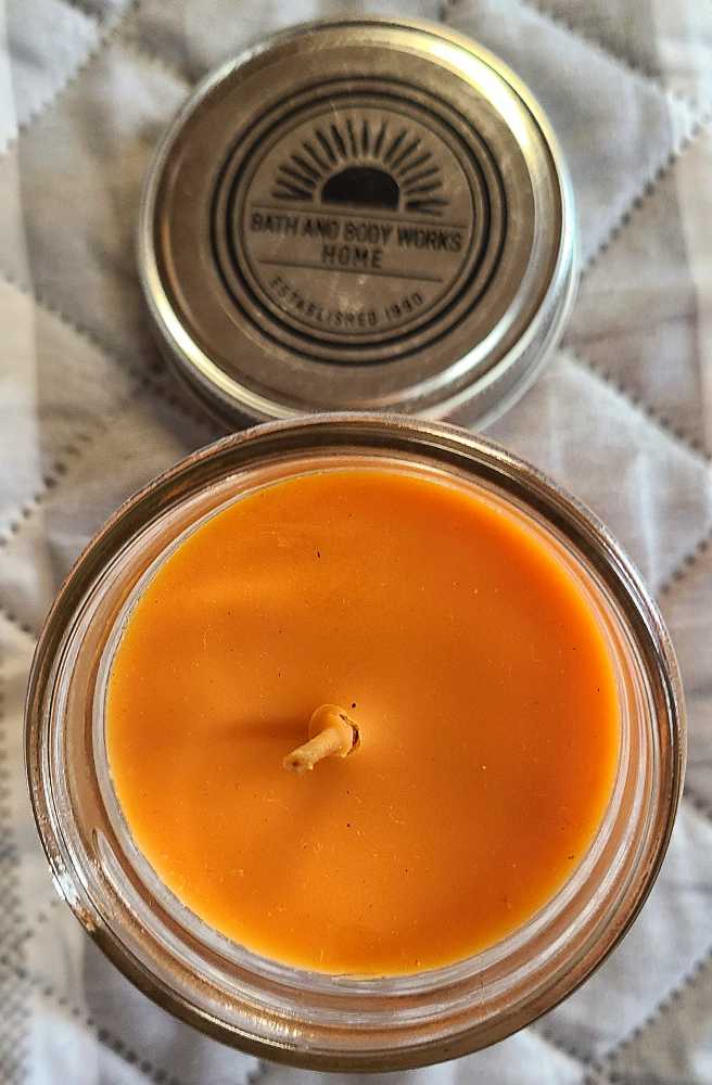 CANDLE: Halloween Bath & Bodyworks Pumpkin Carving Single Wick Jar 2013 - Bath & Bodyworks Candle (Halloween Candle) action figure collectible [Barcode 667533205380] - Main Image 3