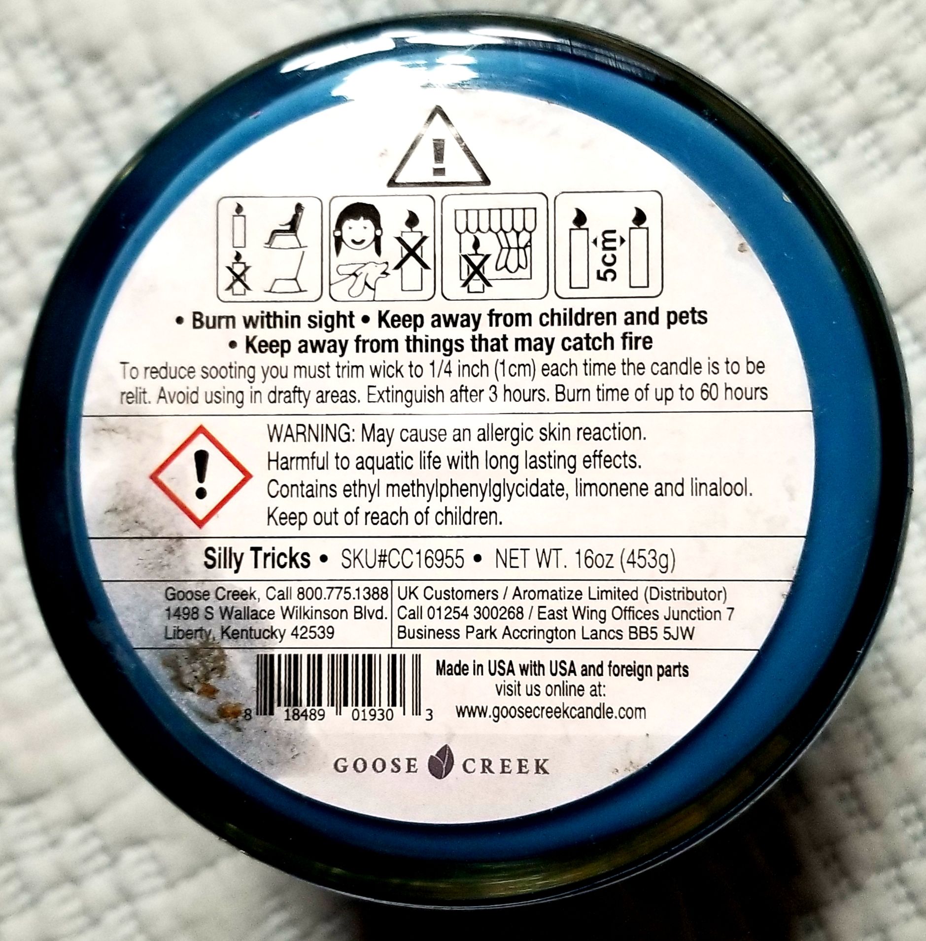 CANDLE: Easter Goose Creek Silly Tricks 2020 - Goose Creek Candle (Easter Candles) action figure collectible [Barcode 818489019303] - Main Image 2