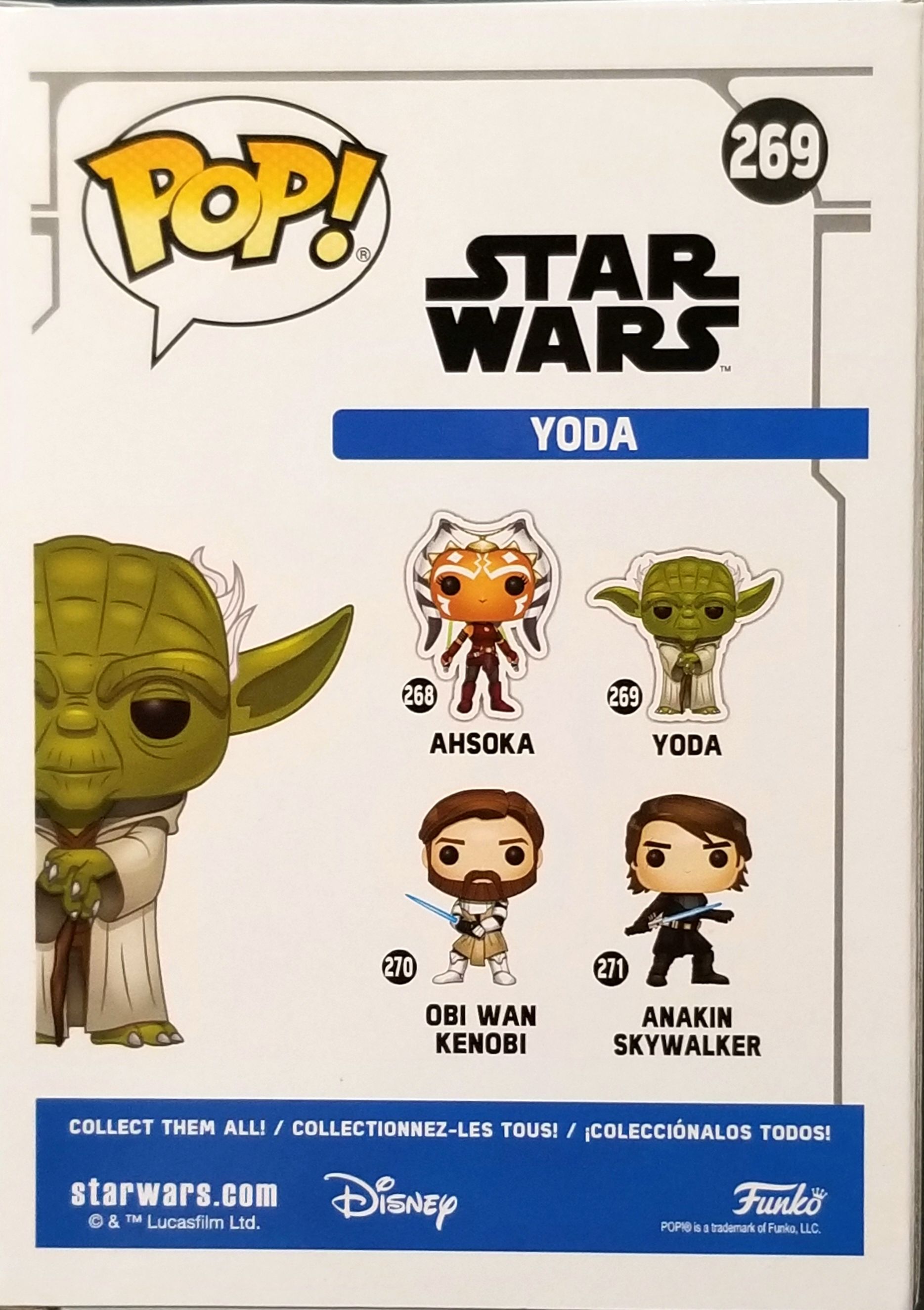 Funko Pop! : Star Wars Television Yoda TCW - Funko (Clone Wars Animated Series) action figure collectible [Barcode 0889698317993] - Main Image 2