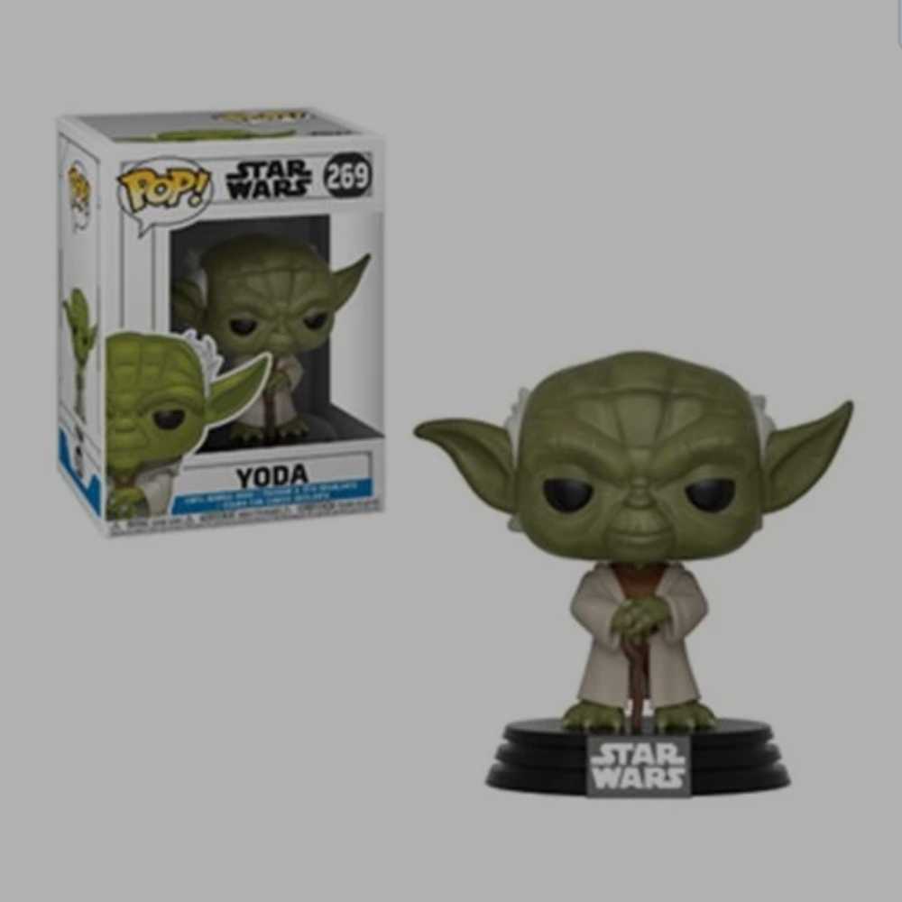 Funko Pop! : Star Wars Television Yoda TCW - Funko (Clone Wars Animated Series) action figure collectible [Barcode 0889698317993] - Main Image 3
