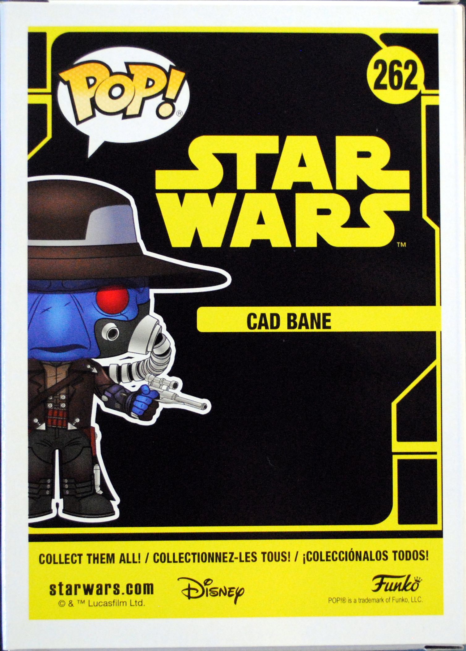 Funko Pop! Movies: Star Wars Cad Bane TCW - Funko (Star Wars Rebels) action figure collectible - Main Image 2