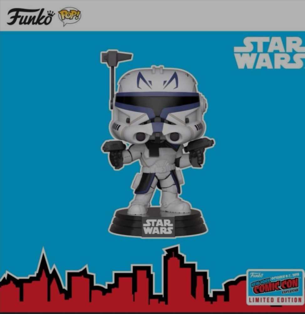Funko Pop! : Star Wars Television Captain Rex TCW - Funko (Star Wars The Clone Wars Animated series) action figure collectible [Barcode 0889698340403] - Main Image 3