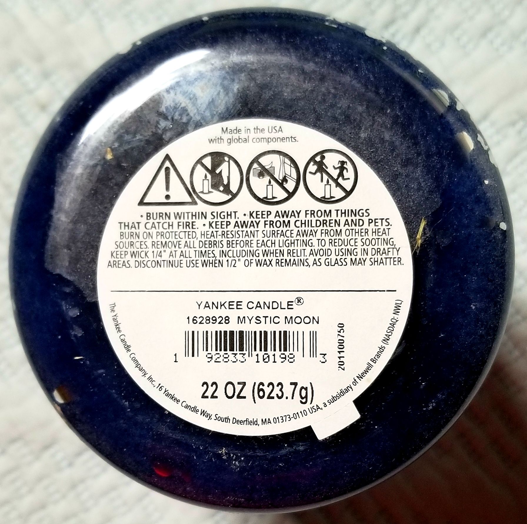 CANDLE: Halloween Yankee Mystic Moon 2020 Jar - Yankee Candle (Halloween Candle) action figure collectible [Barcode 192833101983] - Main Image 2