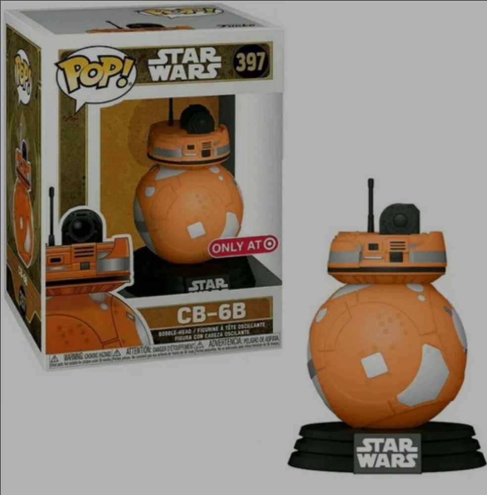 Funko Pop! Movies: Star Wars CB-B6 Galaxy’s Edge - Funko (Star Wars Galaxy’s Edge Merchandise) action figure collectible [Barcode 0889698377935] - Main Image 3