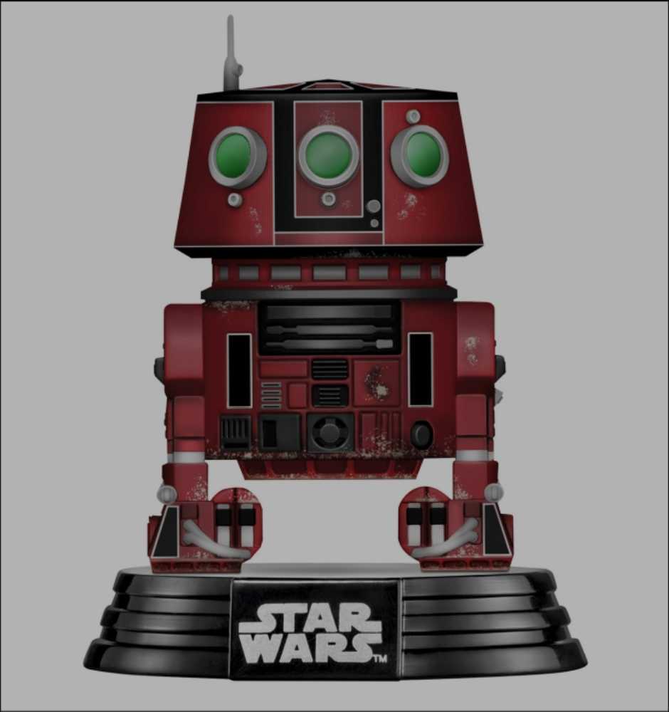 Funko Pop! Movies: Star Wars M5-R3 Galaxy’s Edge - Funko (Star Wars Galaxy’s Edge Merchandise) action figure collectible [Barcode 0889698381505] - Main Image 3