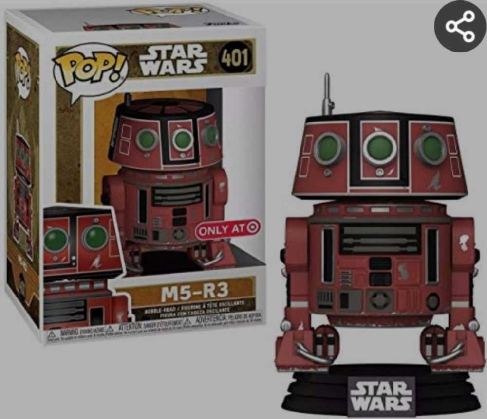 Funko Pop! Movies: Star Wars M5-R3 Galaxy’s Edge - Funko (Star Wars Galaxy’s Edge Merchandise) action figure collectible [Barcode 0889698381505] - Main Image 4