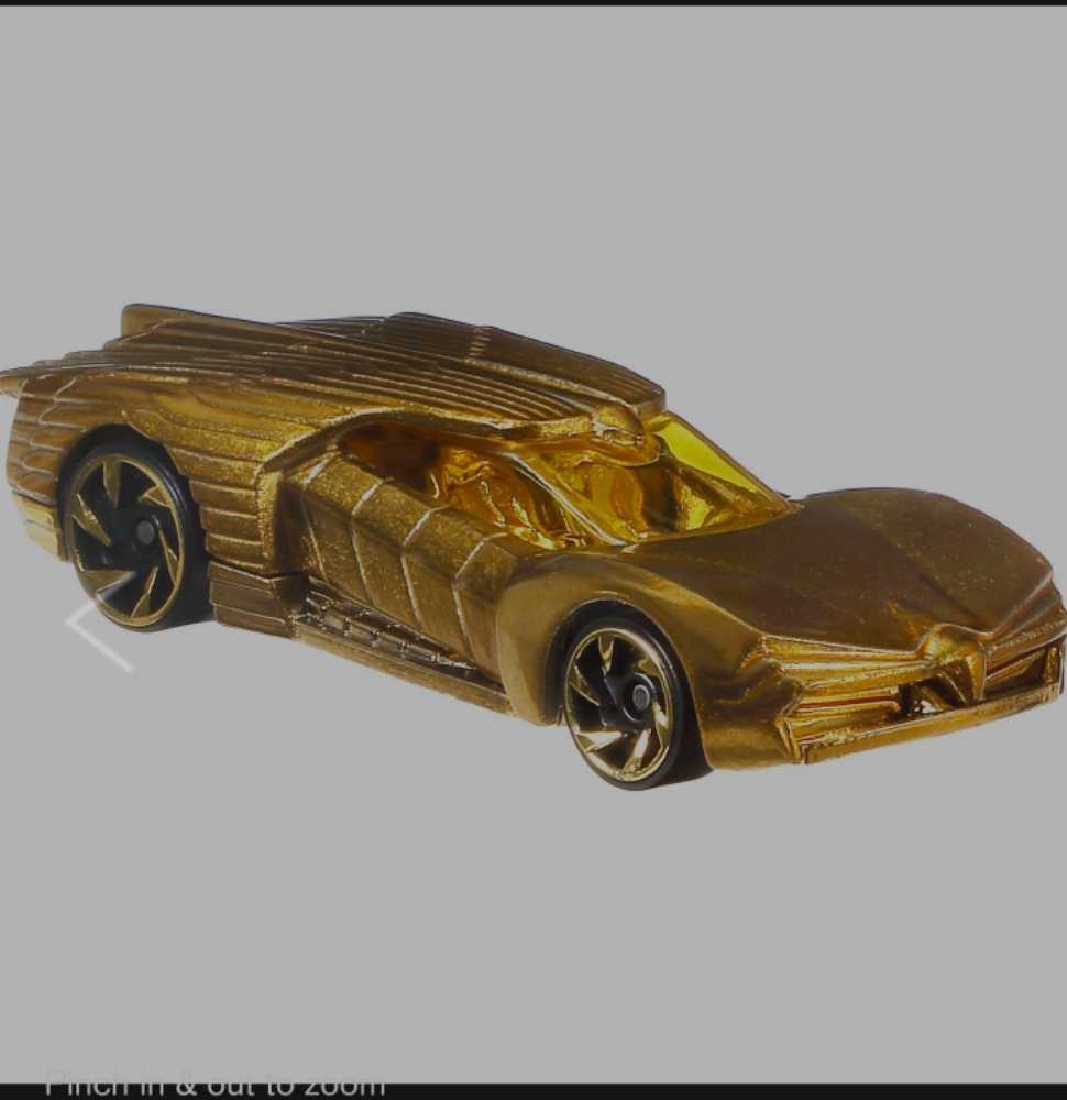 WONDER WOMAN Car - Hot Wheels (Mattel) (Character Cars) action figure collectible [Barcode 887961709803] - Main Image 3