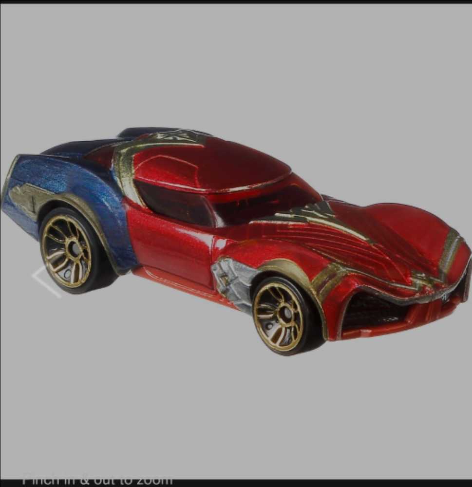Hot Wheels DC Wonder Woman 1984 Movie Character Car WW84 - DC Mattel (Wonder Woman 1984) action figure collectible [Barcode 887961811902] - Main Image 3