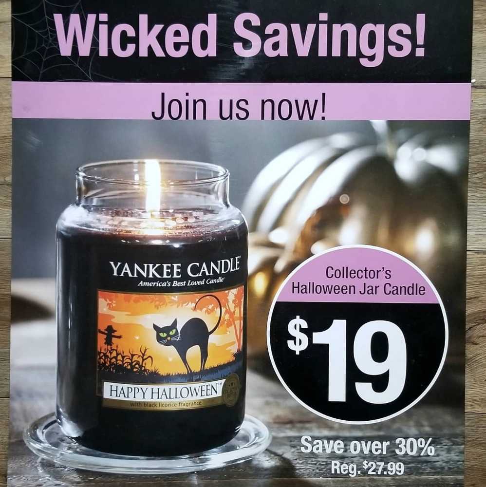 CANDLE: Halloween Yankee Happy Halloween 2014 Scarecrow  - Yankee Candle (Halloween Candle) action figure collectible - Main Image 3
