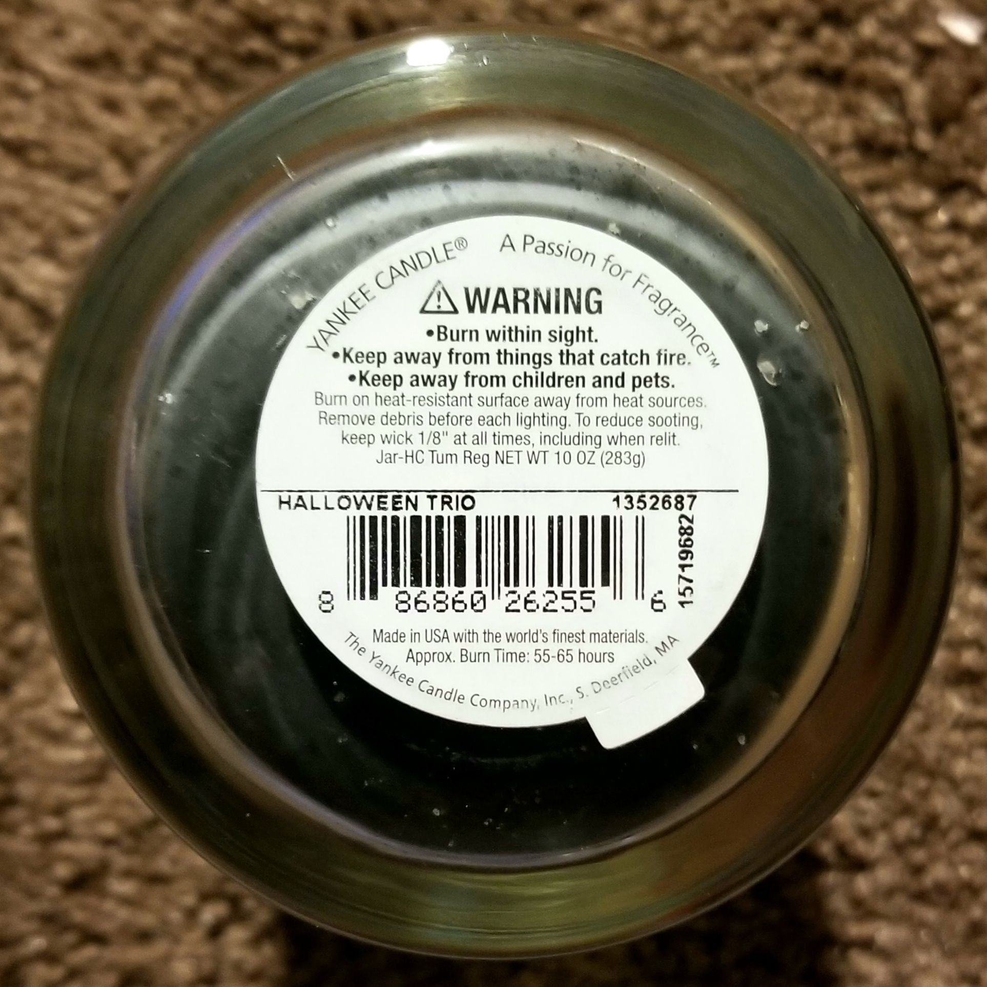 CANDLE: Halloween Yankee Trio 2015 - Yankee Candle (Halloween Candle) action figure collectible - Main Image 2