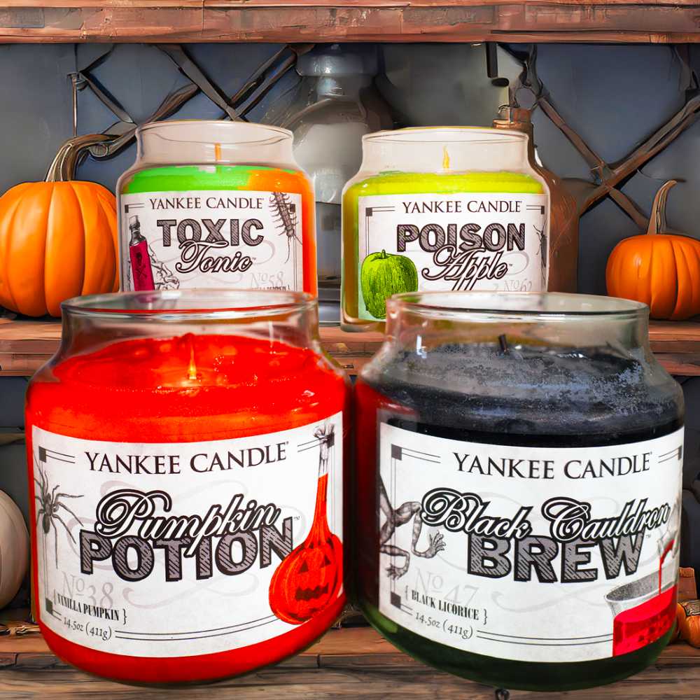 CANDLE: Halloween Yankee Pumpkin Potion 2012 - Yankee Candle (Halloween Candle) action figure collectible - Main Image 3