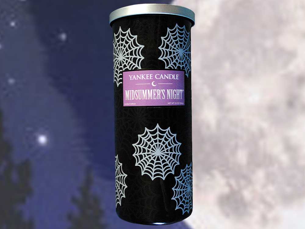 CANDLE: Halloween Yankee Midsummer’s Night 2015 Large Pillar - Yankee Candle (Halloween Candle) action figure collectible - Main Image 3