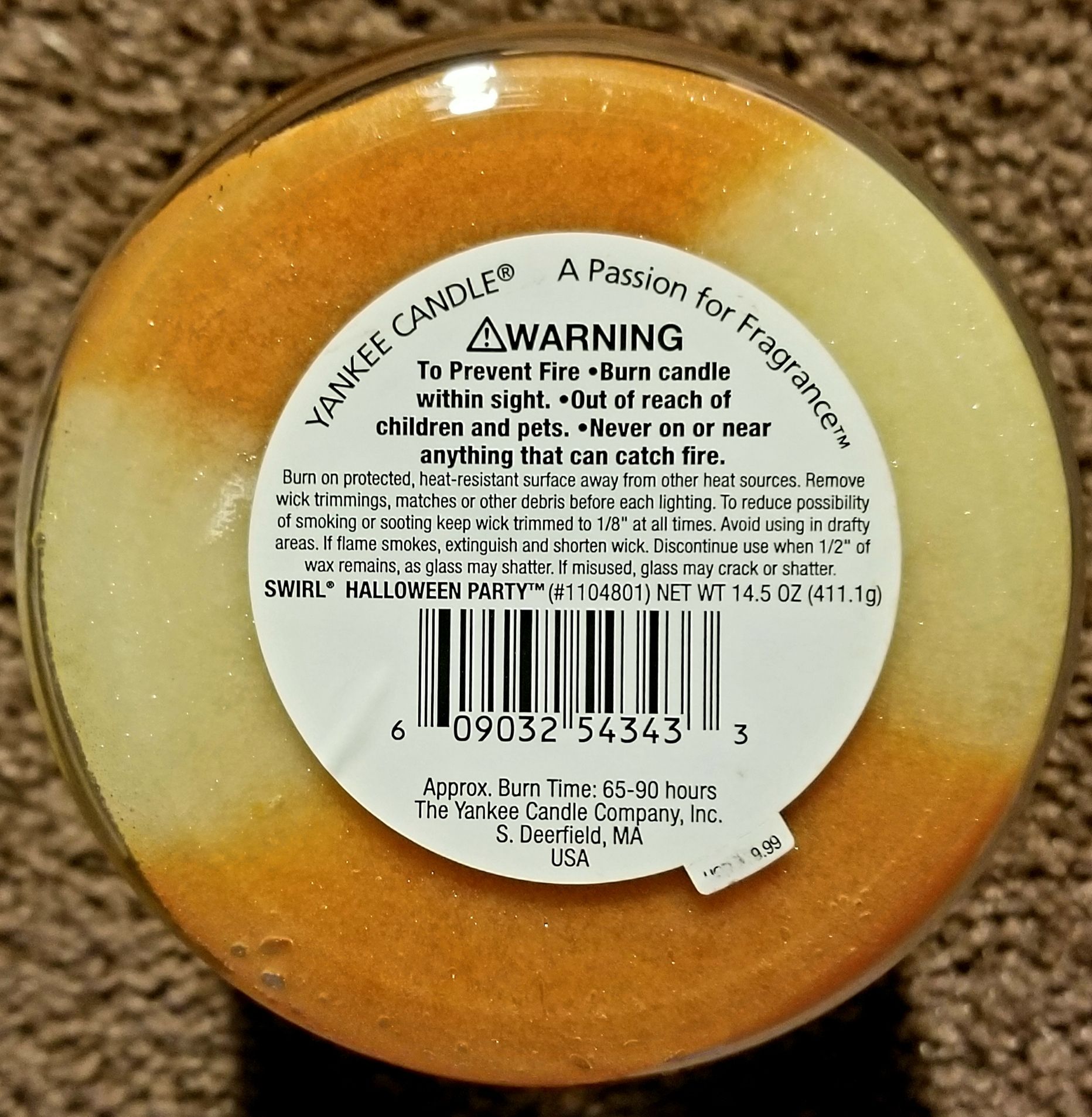 CANDLE: Halloween Yankee Halloween Party 2007 - Yankee Candle (Halloween Candle) action figure collectible - Main Image 2