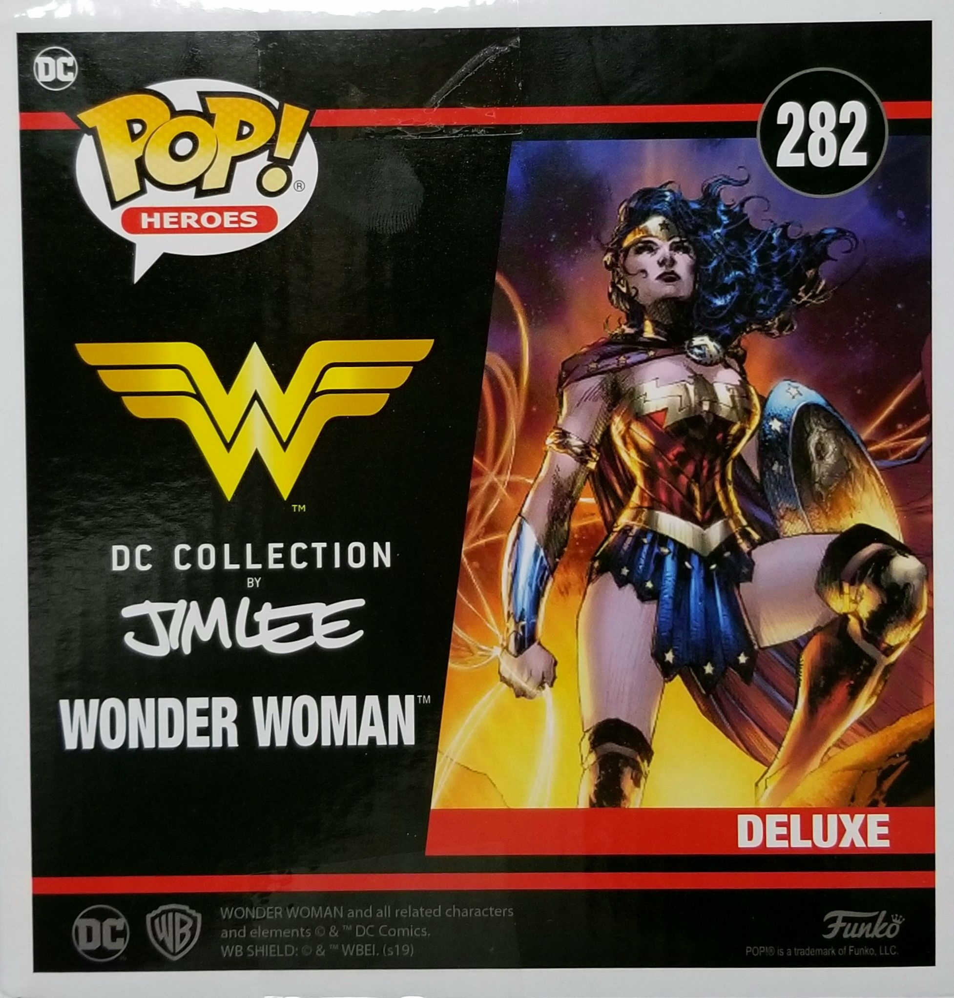 Funko Pop! Heros: Wonder Woman Deluxe by Jim Lee - Funko (DC Comics: Funko Pops!) action figure collectible [Barcode 0889698363112] - Main Image 2