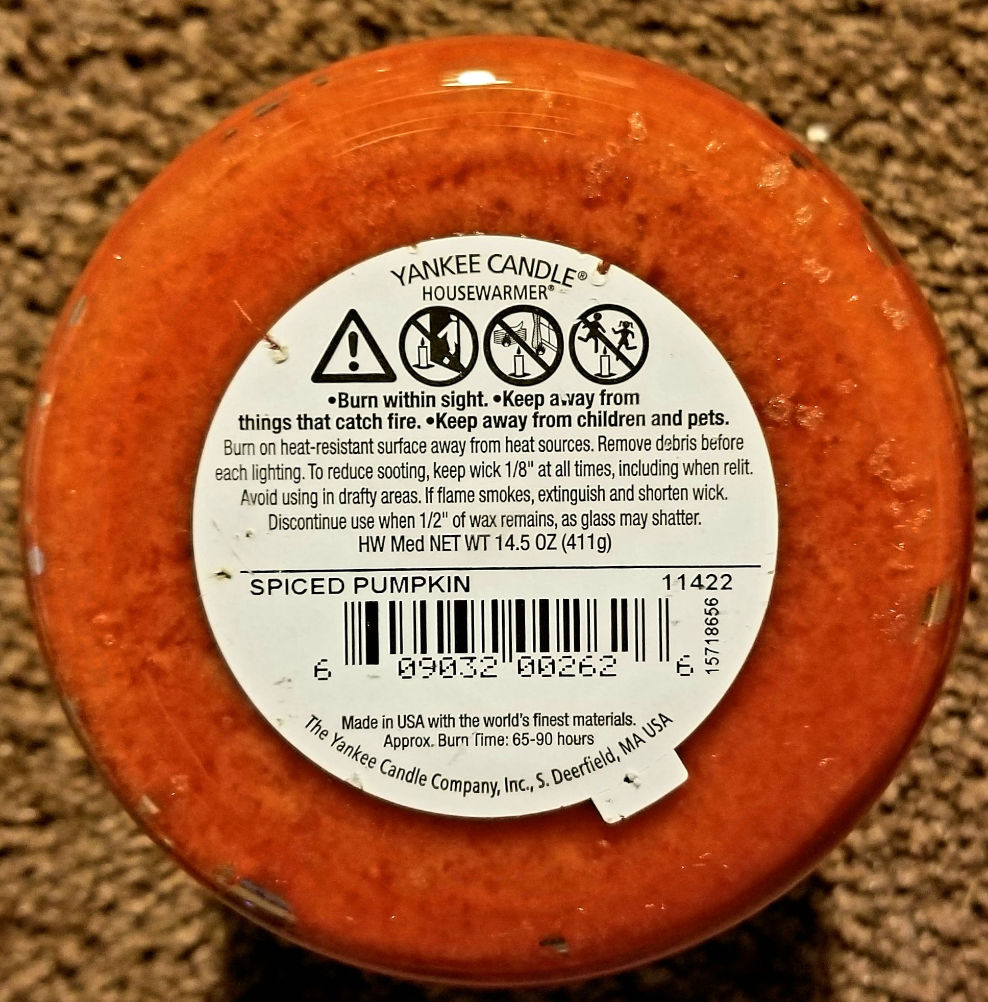 CANDLE: Pumpkins Yankee Spiced Pumpkin - Yankee Candle (Pumpkin Candles) action figure collectible - Main Image 2