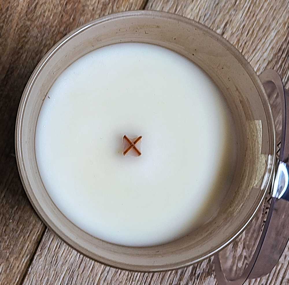 CANDLE: Halloween Wood Wick Ghosts Vanilla Bean 2017 - Wood Wick Candle (Halloween Candle) action figure collectible - Main Image 4