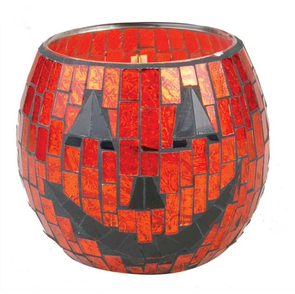 CANDLE: Halloween Wood Wick Spooky Pumpkin 2015 - Wood Wick Candle (Halloween Candle) action figure collectible - Main Image 3