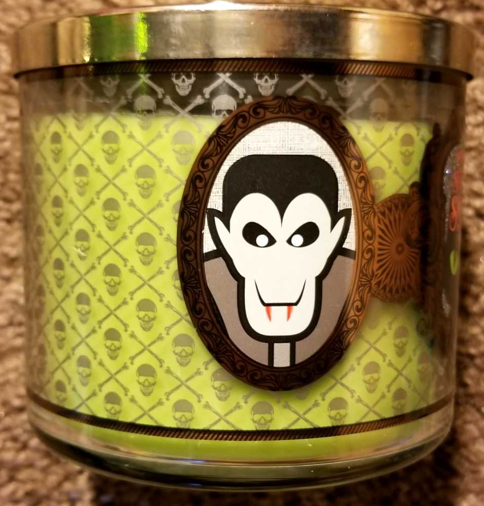 CANDLE: Halloween Bath & Bodyworks Spooky Sweets - Caramel Pumpkin Swirl 2017 - Bath & Bodyworks Candle (Halloween Candle) action figure collectible - Main Image 3