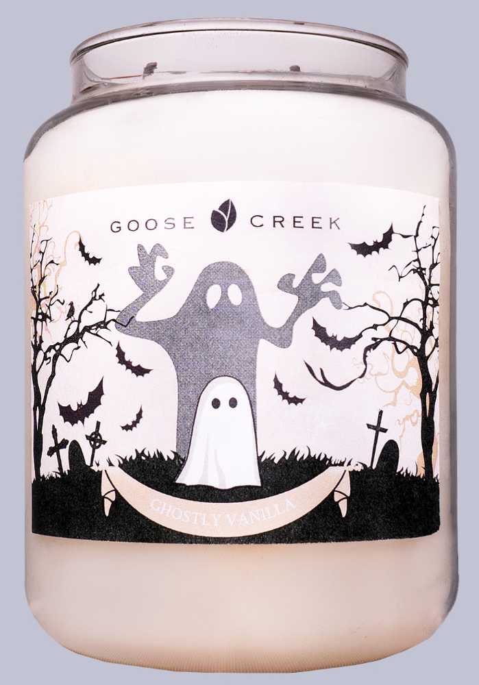 CANDLE: Halloween Goose Creek Ghostly Vanilla 2015 - Goose Creek Candle (Halloween Candle) action figure collectible - Main Image 3