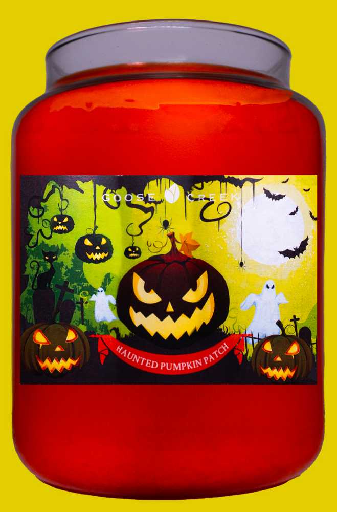 CANDLE: Halloween Goose Creek Haunted Pumpkin Patch 2015 - Goose Creek Candle (Halloween Candle) action figure collectible - Main Image 3