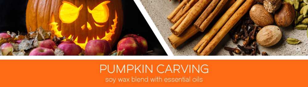 CANDLE: Halloween Goose Creek Carving Pumpkins 2018 - Goose Creek Candle (Halloween Candle) action figure collectible - Main Image 3